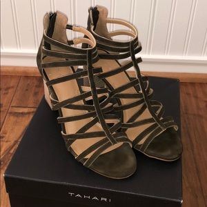 Tahari Andi in Military Green